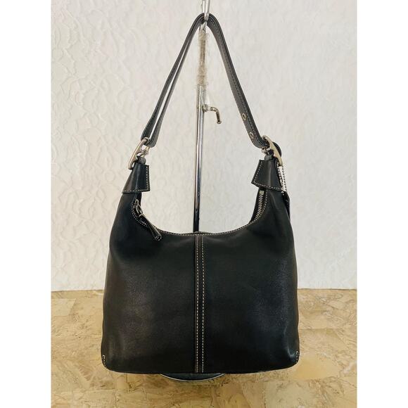Rare Vintage Coach hobo Legacy leather small handbag 9566 very good condition - Picture 1 of 10